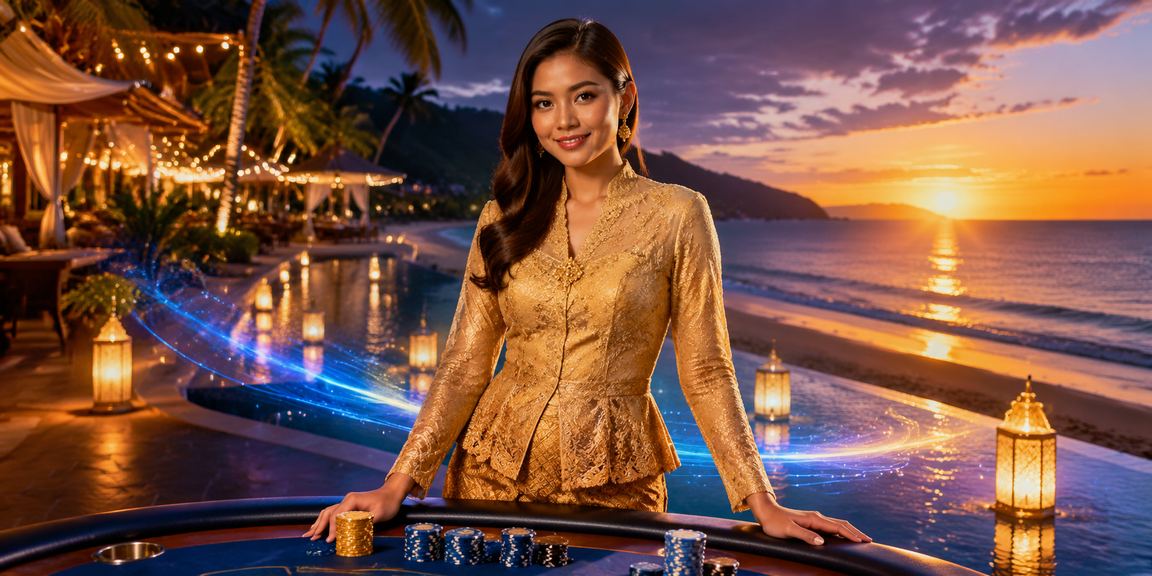 Pemain wanita menikmati permainan jackpot dalam talian di Pulau Pinang menggunakan peranti mudah alih